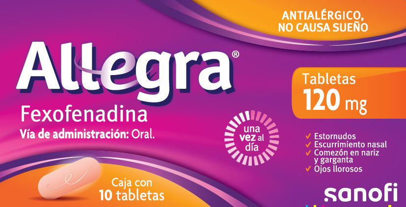 Imagen de ALLEGRA 120 MG COMPRIMIDOS CJA C/10